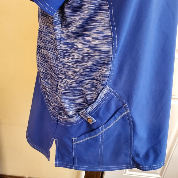 Women's royal blue scrub set size M - Picture 8 of 16